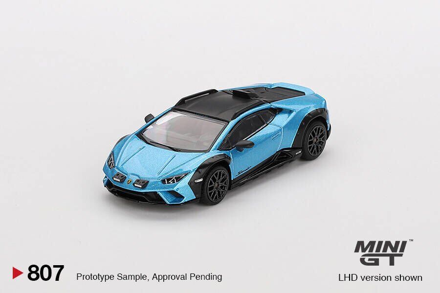 Mini GT 1/64 Lamborghini Huracán Sterrato Blu Aegir - MGT00807