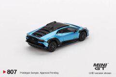 Mini GT 1/64 Lamborghini Huracán Sterrato Blu Aegir - MGT00807