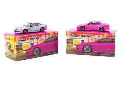 Tarmac Works 1/64 VERTEX Nissan Silvia S15 Pink Metallic - GLOBAL64 T64G-023-PI