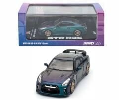 Inno 1/64 NISSAN GT-R (R35) T-SPEC Midnight Purple IN64-R35TS-MP