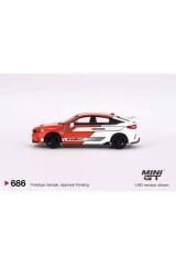Mini GT 1/64 Honda Civic TYPE R 2023 Pace Car Red MGT00686