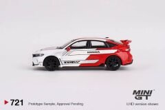 Mini GT 1/64 Honda Civic Type R #2 2023 Pace Car White MGT00721