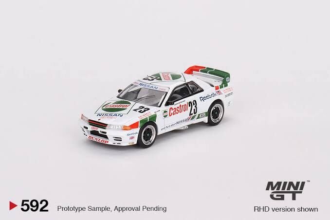Mini GT 1/64 Nissan Skyline GT-R (R32) Gr. A #23 1990 Macau Guia Race Winner MGT00592