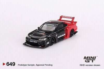 Mini GT 1/64 Nissan LB-Super Silhouette S15 SILVIA ADVAN MGT00649