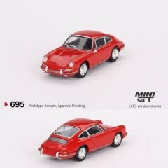 Mini GT 1/64 Porsche 901 1963 Signal Red MGT00695