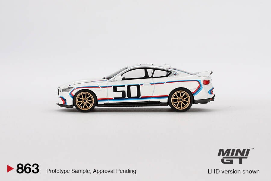 Mini GT 1/64 BMW 3.0 CSL White MGT00863