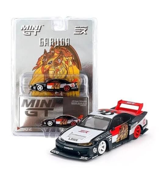 Mini GT 1/64 LB-Super Silhouette Nissan SILVIA (S15)“GARUDA” MINI GT x MIZU Diecast MGT00652