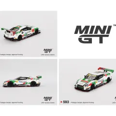 Mini GT 1/64 Nissan GT-R NISMO GT3 KCMG 2018 FIA GT World Cup Macau - Blister Paket MGT00593-BL