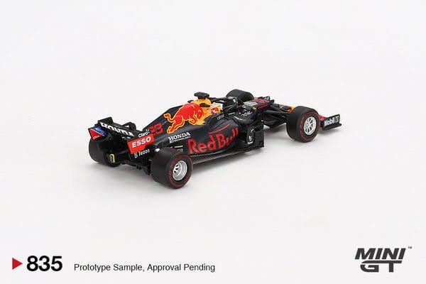 Mini GT 1/64 Red Bull RB16B #33 Max Verstappen 2021 Abu Dhabi Grand Prix Winner MGT00835