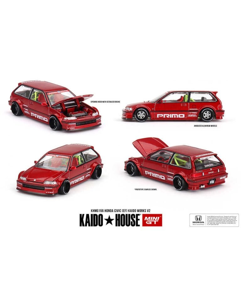 Mini GT 1/64 Honda Civic (EF) Kaido Works V2 KHMG156