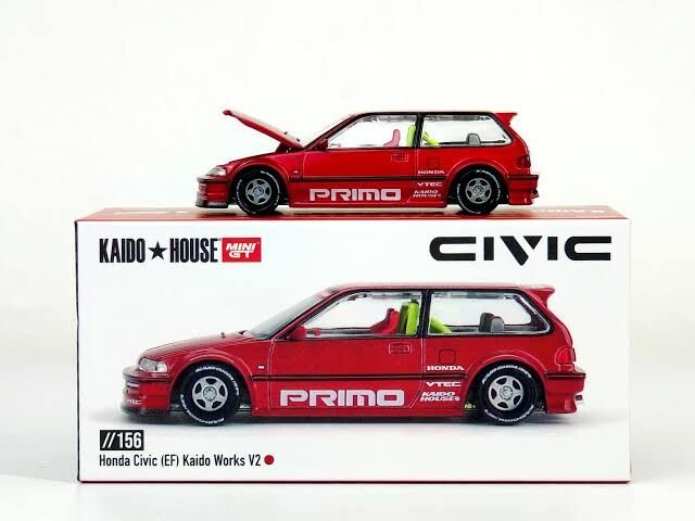 Mini GT 1/64 Honda Civic (EF) Kaido Works V2 KHMG156