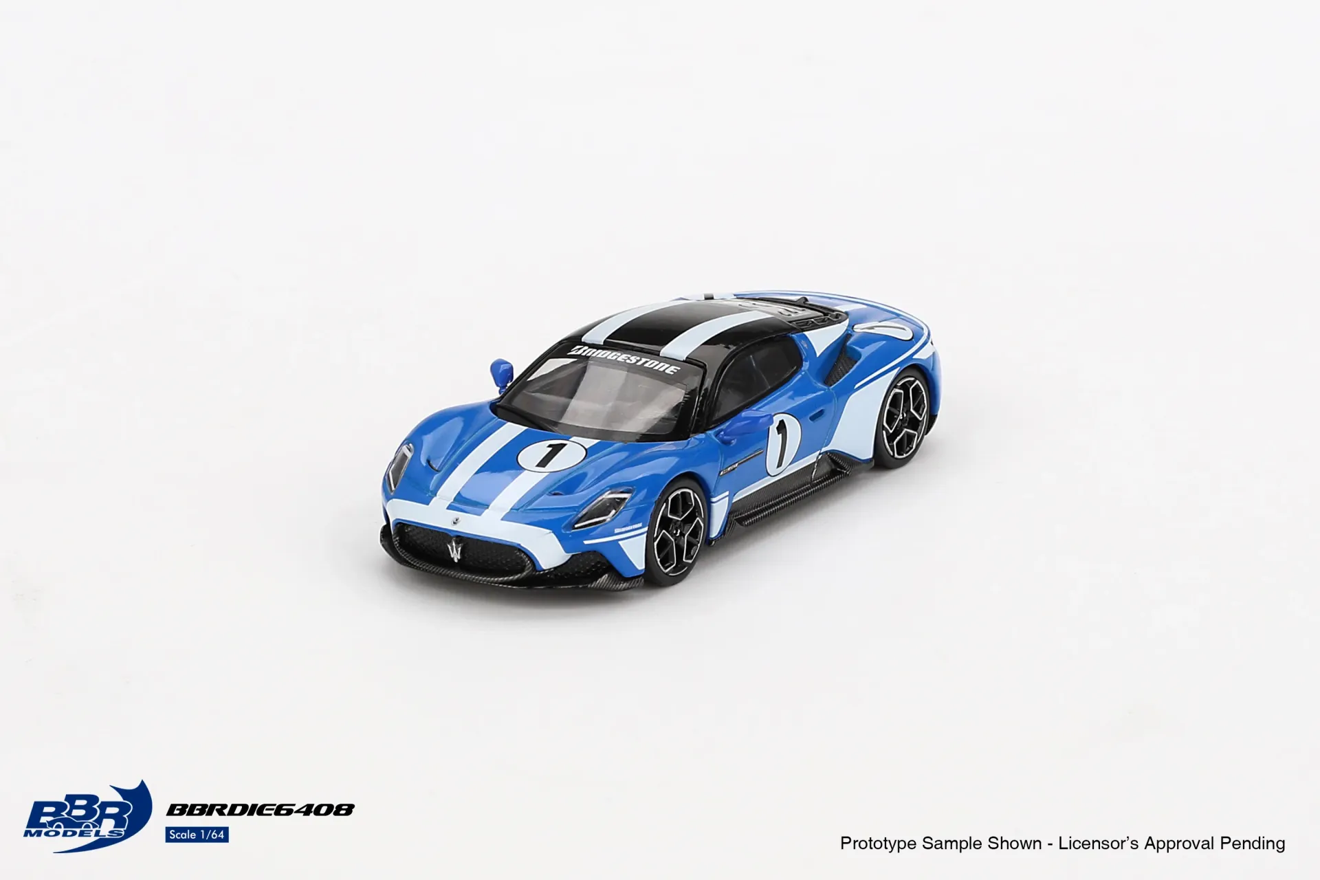 Mini GT 1/64 BBR Maseratti MC20 1 Maserati Performance Experience BBRDIE6408