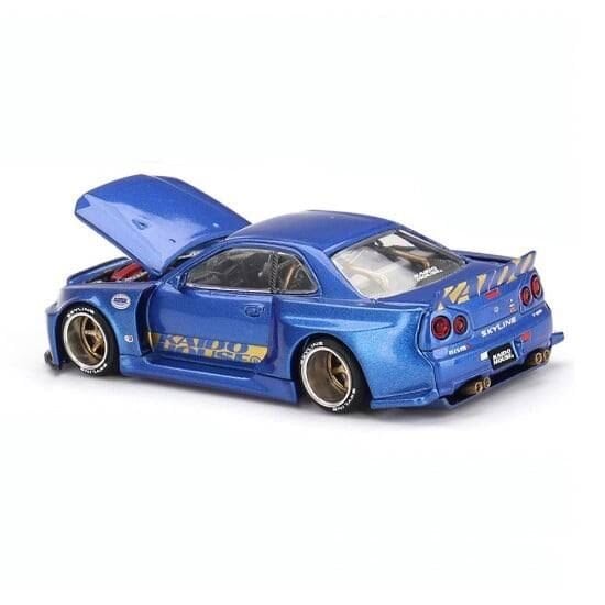 Mini GT 1/64 [KaidoHouse x MiniGT] Nissan Skyline GT-R (R34) Kaido Works (V2 Aero) SHINJUKU V2 KHMG158