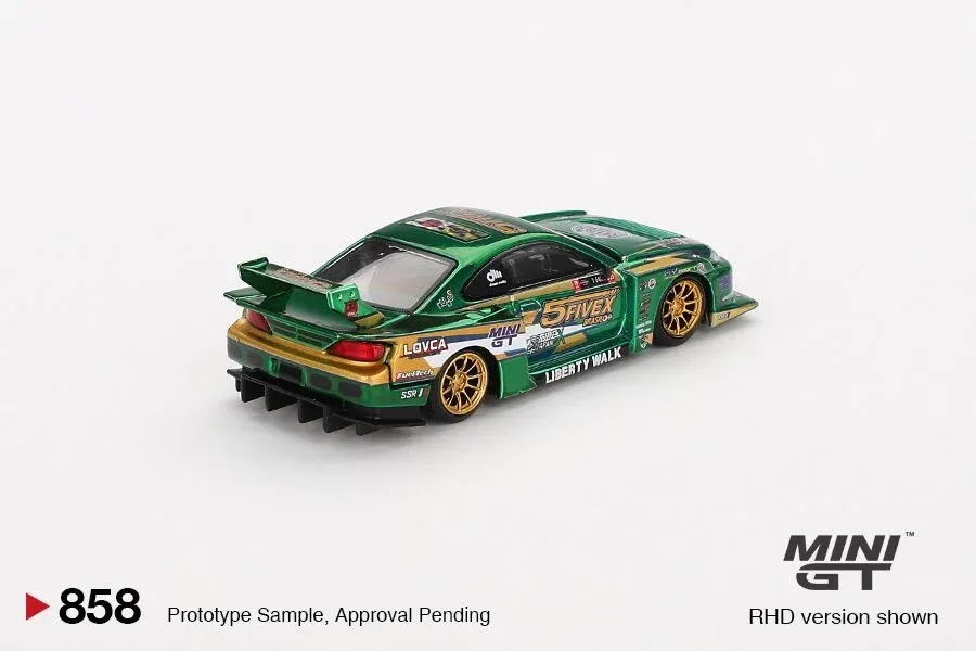 (ÖN SATIŞ) Mini GT 1/64 Nissan LB-Super Silhouette S15 SILVIA LBWK 2024 Fausto Racing MGT00858