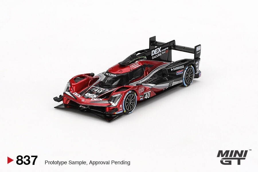 (ÖN SATIŞ) Mini GT 1/64 Acura ARX-06 GTP Wayne Taylor Racing with Andretti 2024 IMSA Sebring 12Hrs Winner MGT00837