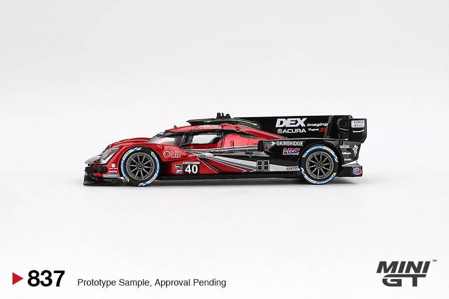 (ÖN SATIŞ) Mini GT 1/64 Acura ARX-06 GTP Wayne Taylor Racing with Andretti 2024 IMSA Sebring 12Hrs Winner MGT00837