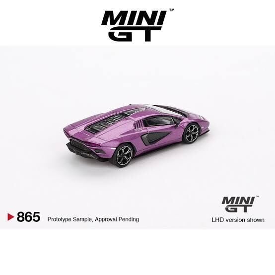 (ÖN SATIŞ) Mini GT 1/64 Lamborghini Countach LPI 800-4 Viola 30th MGT00865