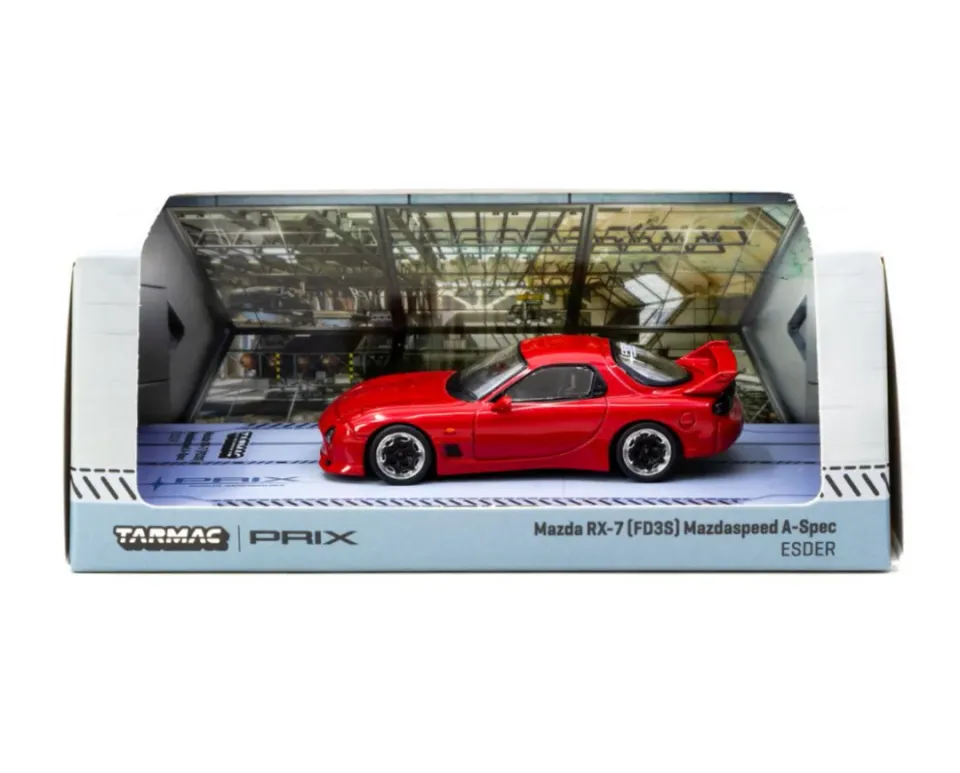 Tarmac Works X PRIX 1/64 Mazda RX-7 (FD3S) Mazdaspeed A-Spec ESDER - GLOBAL64 T64G-012-PRIX