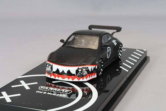 Tarmac Works 1/64 Old & New 997 Matte Black - HOBBY64 T64-TL053-MB