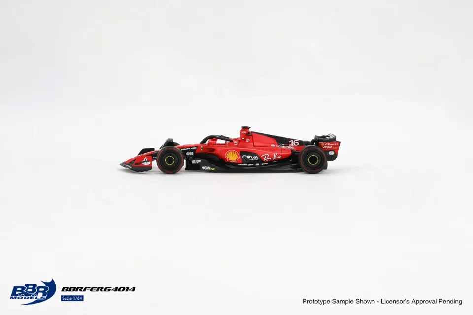Mini GT 1/64 BBR: 1/64 Ferrari SF-23 Bahrain GP 2023 #16 C. Leclerc BBRFER64014