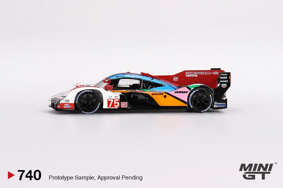 Mini GT 1/64 Porsche 963 #75 Porsche Penske Motorsport 2023 24 Hrs of Le Mans MGT00740
