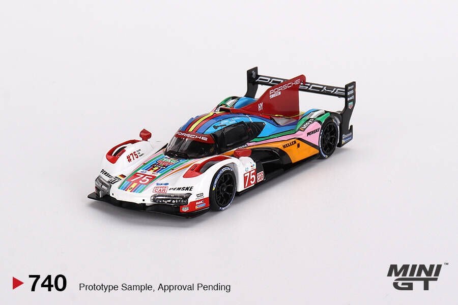 Mini GT 1/64 Porsche 963 #75 Porsche Penske Motorsport 2023 24 Hrs of Le Mans MGT00740