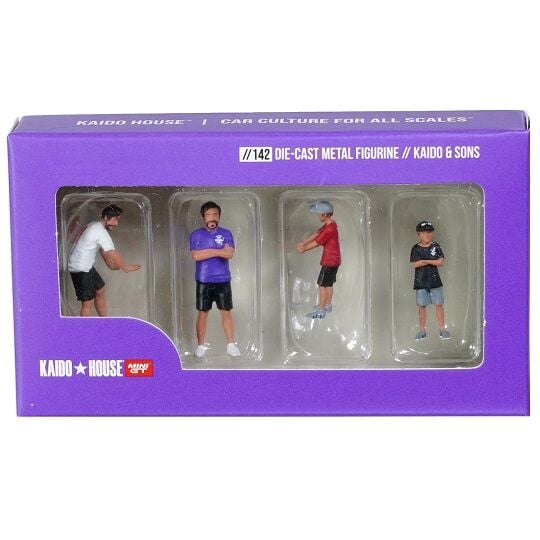 Mini GT 1/64 KaidoHouse Figurine: Kaido & Sons V2 KHMG142